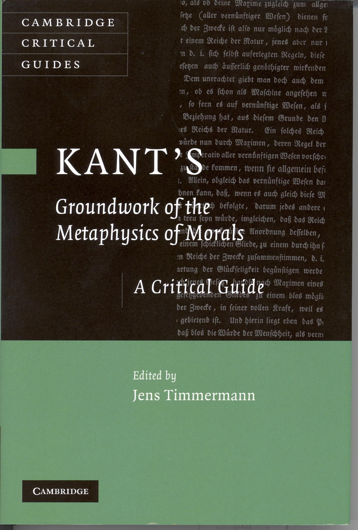 kant-s-groundwork-of-the-metaphysics-of-morals-a-critical-guide-nias