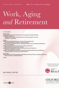 Working Adults' Metacognitions Regarding Financial Planning for Retirement