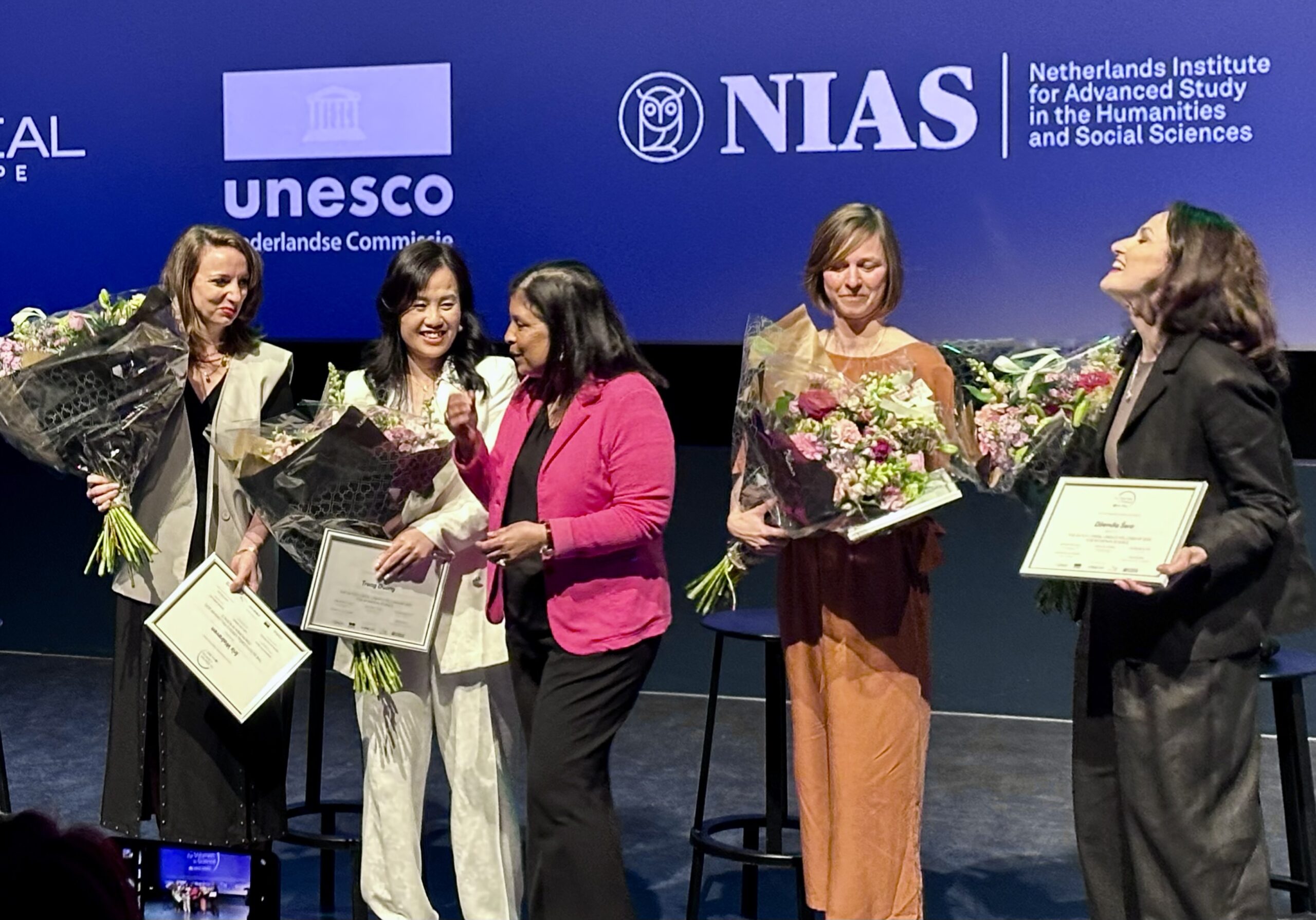 For Women in Science Fellowships Awarded 1
