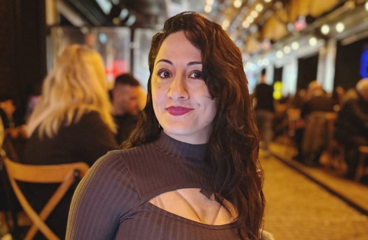 Portrait of Zehra Ömeroğlu by Çağrı Sertel