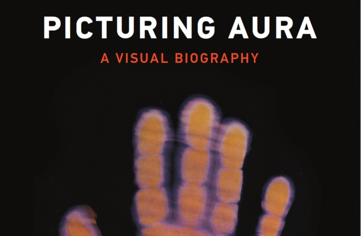 The book cover of 'Picturing Aura'.