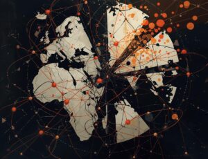 abstract image of the world