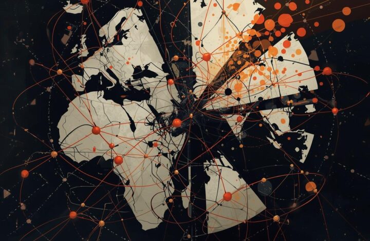 Researching Corruption visual abstract image of the world