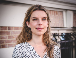 Portrait of Tamar de Waal by Saskia Bakker