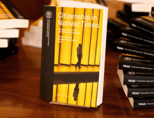 Pile of the book Citizenship in Nativist Times
