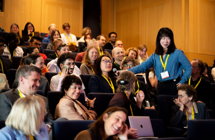 Photo of NIAS fellows at the conference on belonging
